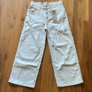 Levi’s Mile High Cropped Wide Leg Jean, NWT